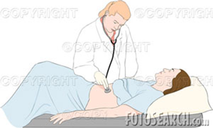 Auscultation hyperactive bowel syndrome